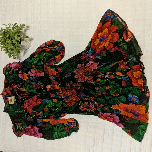 Farm Rio Floral Dress - Picture 2 of 6